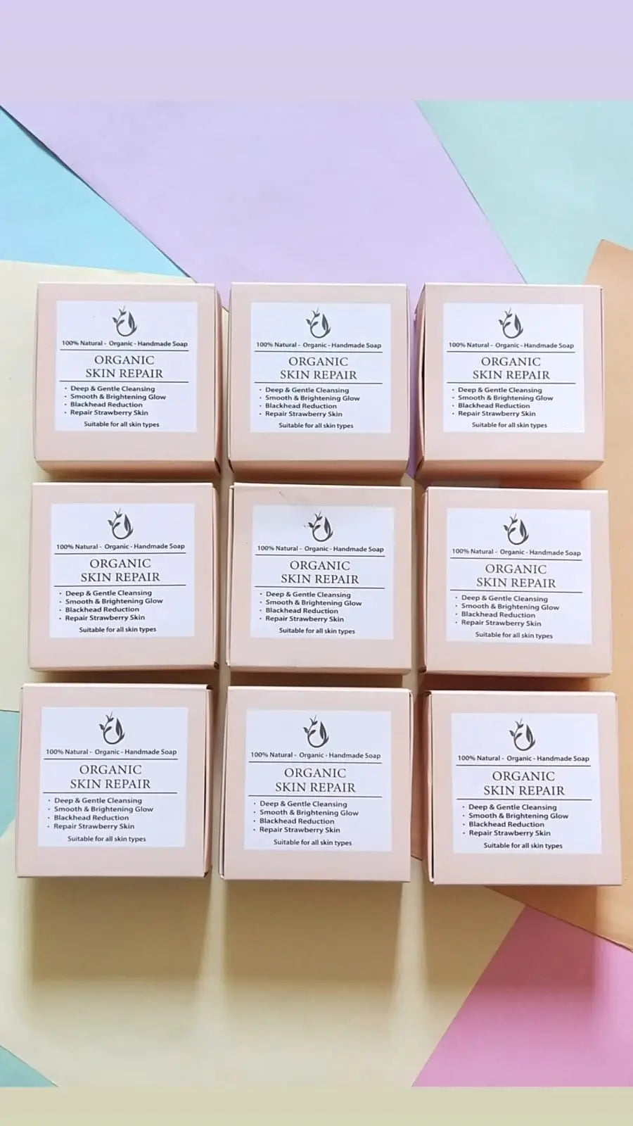 Organic skin repair soap 60g